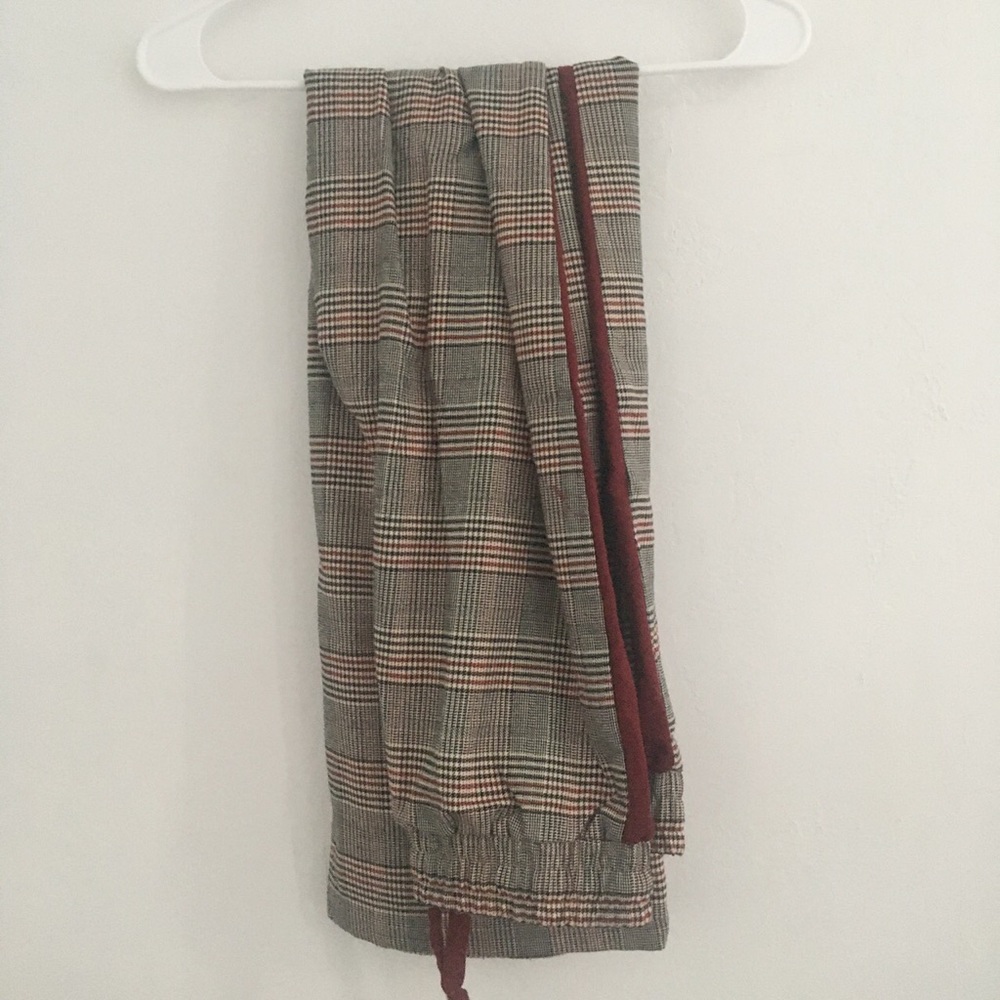 Plaid pants